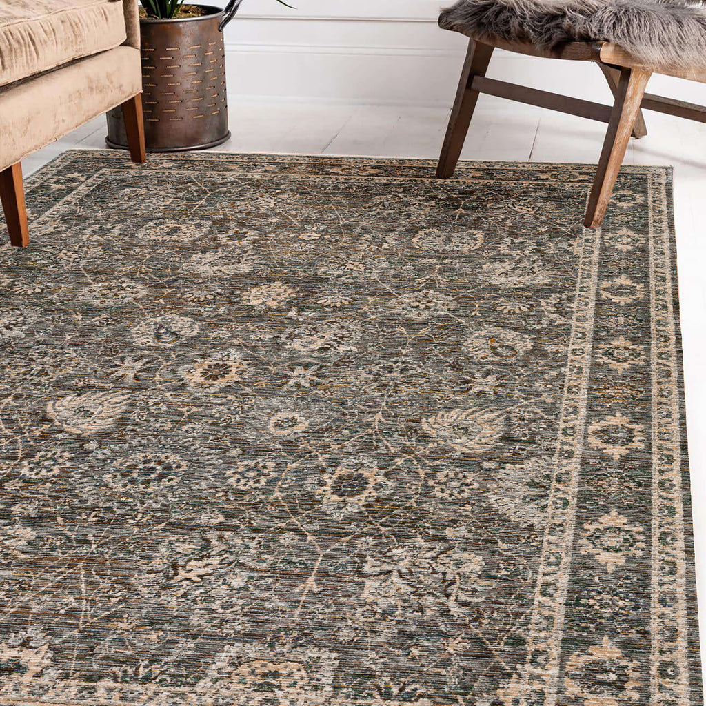 dalyn yarra ya5 pewter rug