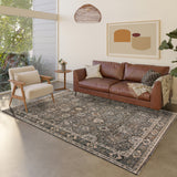 dalyn yarra ya5 pewter rug