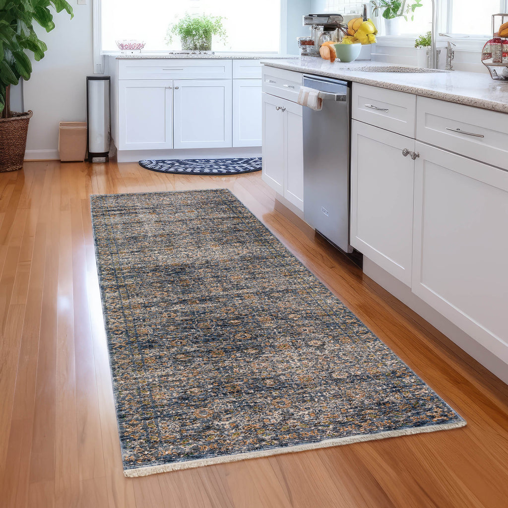 dalyn yarra ya6 navy rug