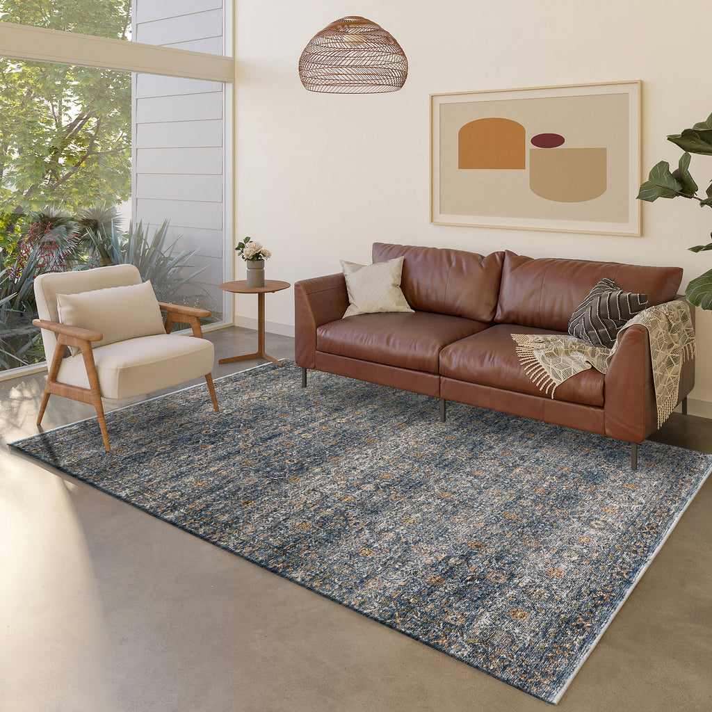 dalyn yarra ya6 navy rug