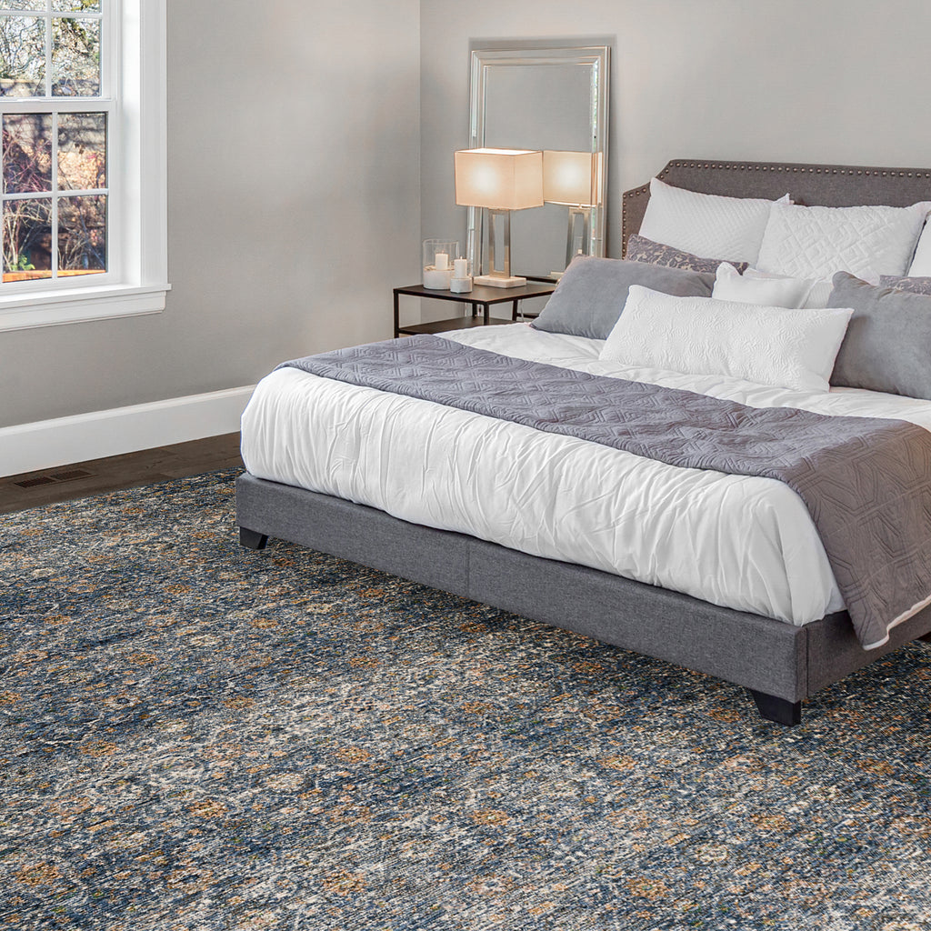 dalyn yarra ya6 navy rug