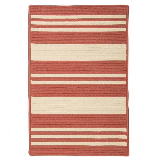 colonial mills bayou yu72 terracotta rug