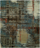 Rugs Done Right Dudley YY05 Abstract Plaid Rug