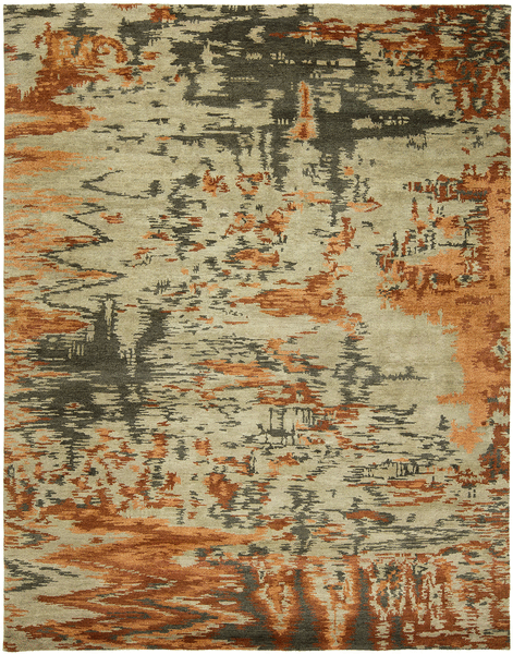 Rugs Done Right Dudley YY18 Mirage Burnt Orange Rug