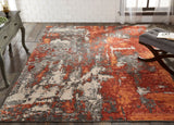 Rugs Done Right Weston ZA17 Rust/Steel Rug