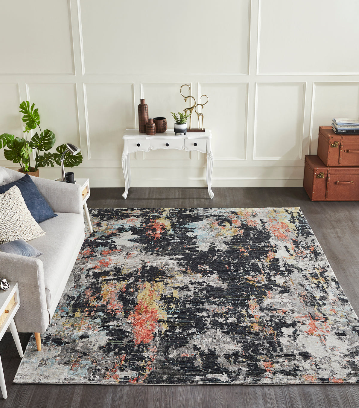 rugs done right weston za20 graphite rug
