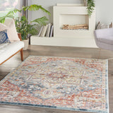 nourison soraya sor04 blue multicolor rug