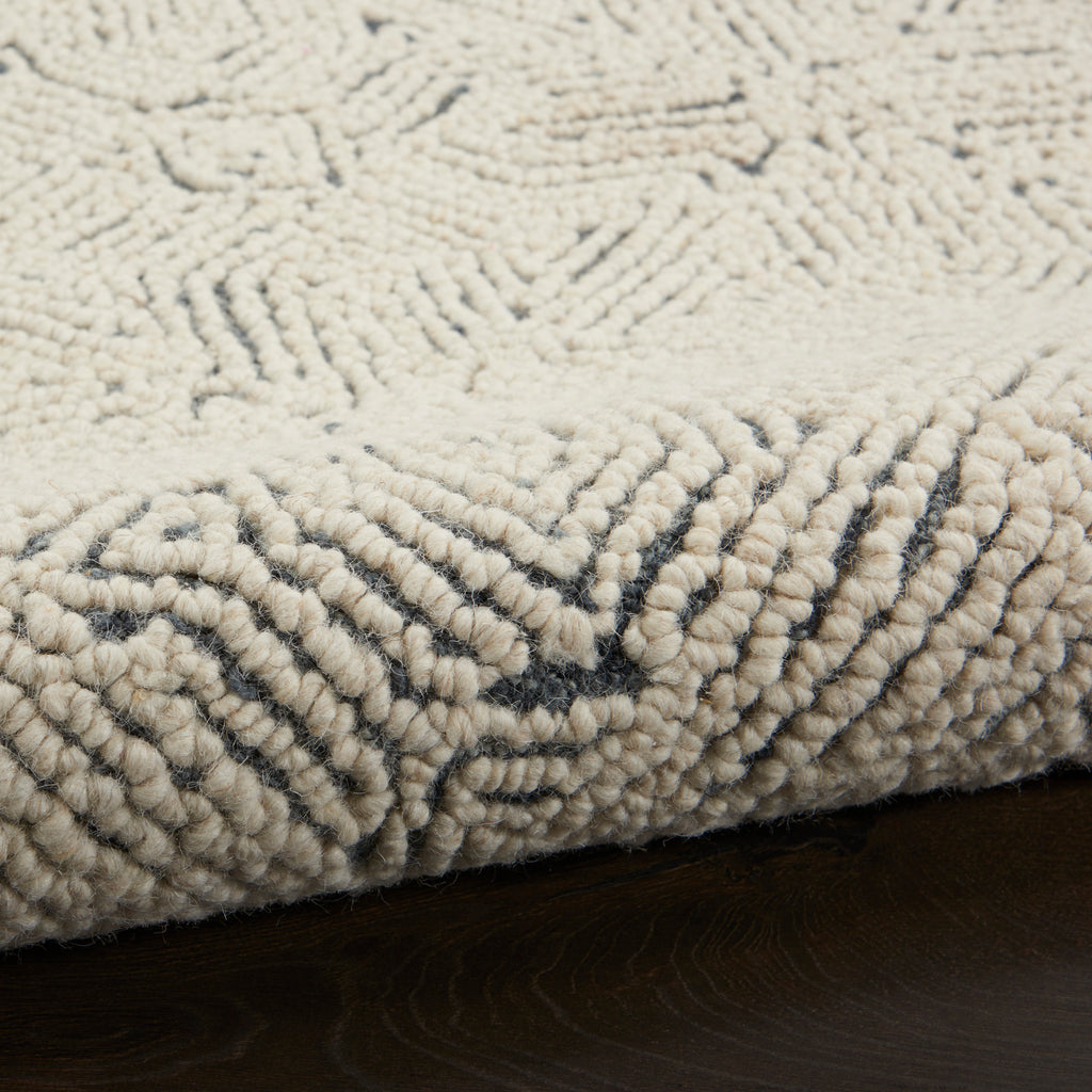 nourison colorado clr05 ivory navy rug