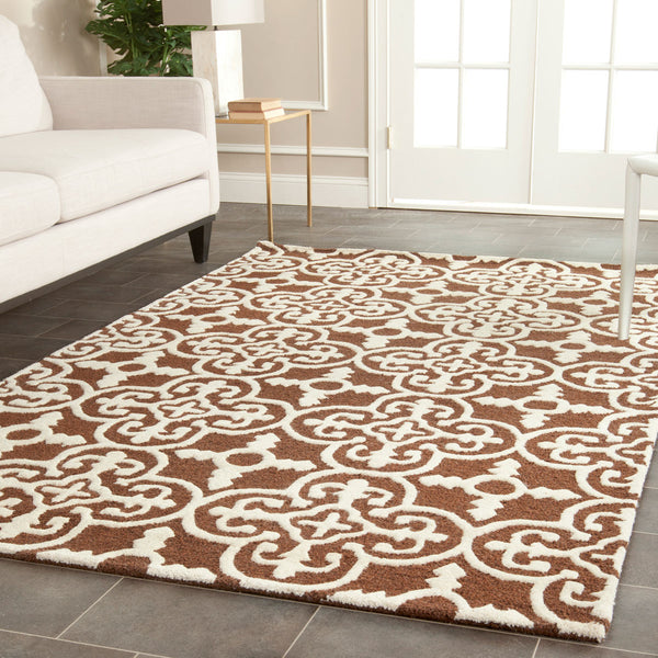 Safavieh Clearance Cambridge CAM133H Dark Brown Rug
