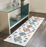 Nourison Clearance Navajo NAV07 White Rug