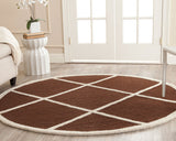 Safavieh Clearance Cambridge CAM136H Dark Brown Rug