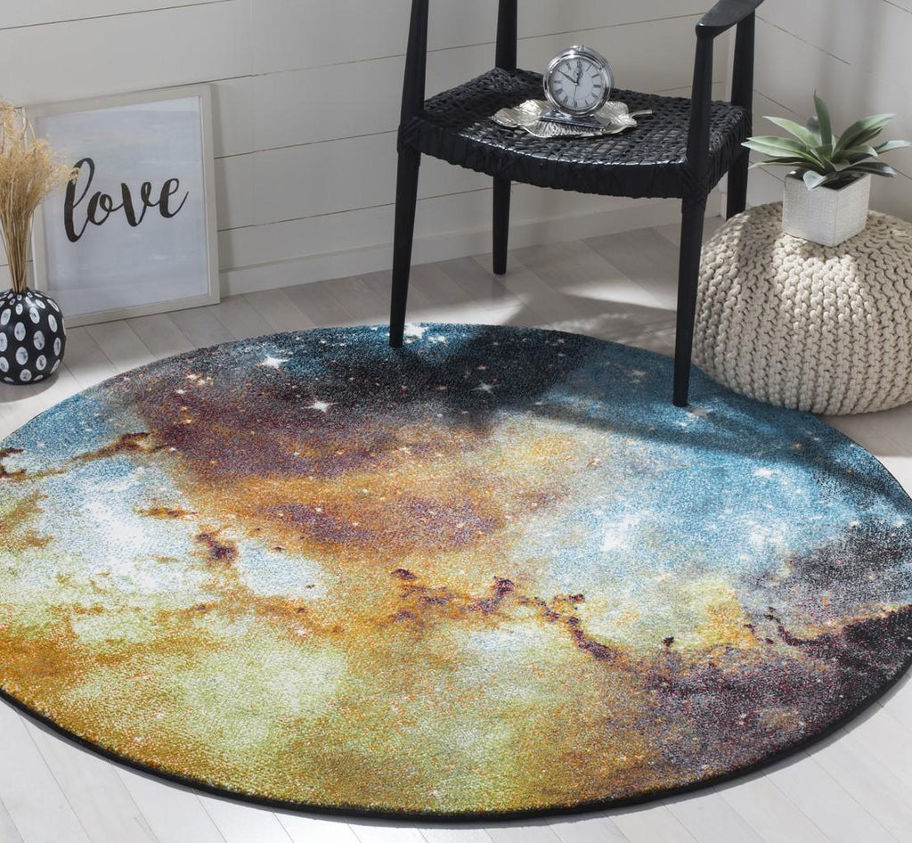 Safavieh Clearance Galaxy GAL109D Multi Rug