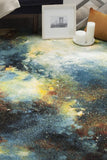 Safavieh Clearance Galaxy GAL111B Blue Multi Rug