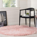 Safavieh Clearance Faux Sheep Skin FSS235G Pink Rug