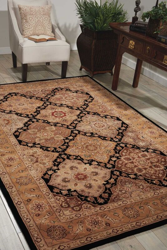 Nourison Nourison 2000 2211 Black Rug