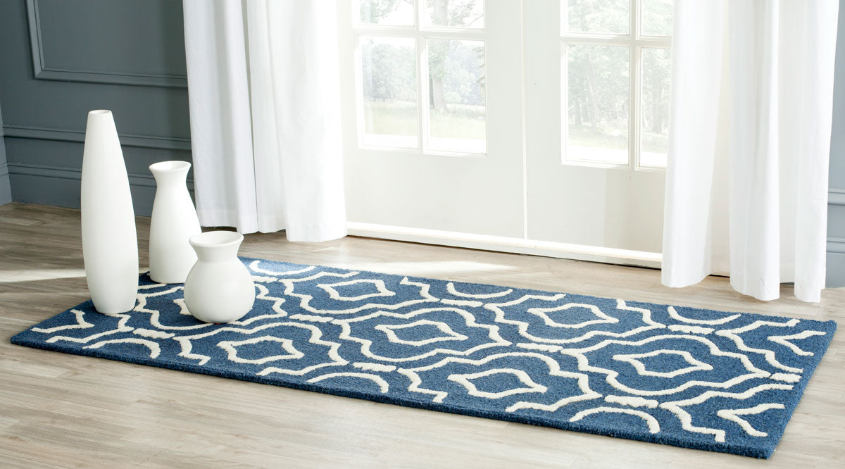 Safavieh Clearance Cambridge CAM141G Navy Blue Rug