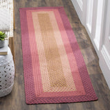 Safavieh Clearance Braided BRD165A Purple Rug