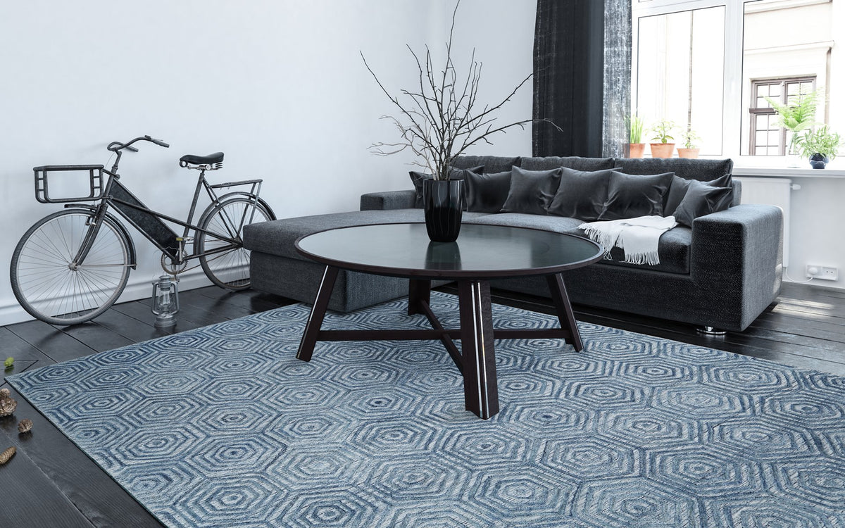 Rugs Done Right Timberton TM96 Ocean Blue Rug