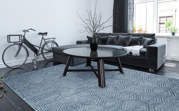 Rugs Done Right Timberton TM96 Ocean Blue Rug