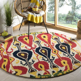 Safavieh Clearance Ikat IKT222A White Rug
