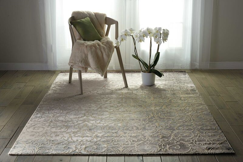 Nourison Clearance Luminance LUM05 Cobalt Rug