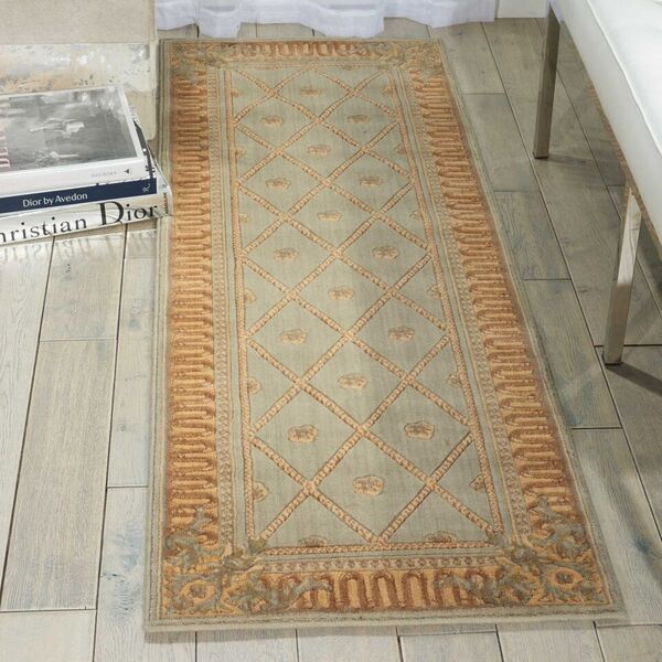 Nourison Clearance Ashton House AS03 Surf Rug