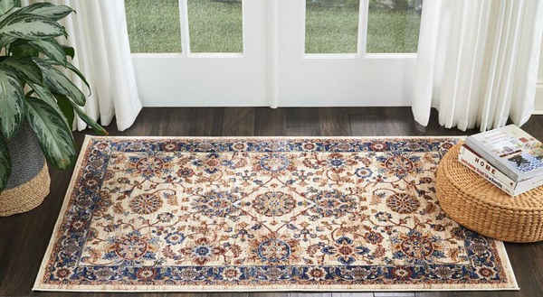 Nourison Clearance Lagos LAG04 Cream Rug