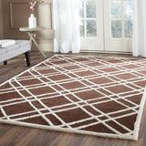 Safavieh Clearance Cambridge CAM142H Dark Brown Rug