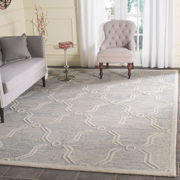 Safavieh Clearance Cambridge CAM728G Light Grey Rug