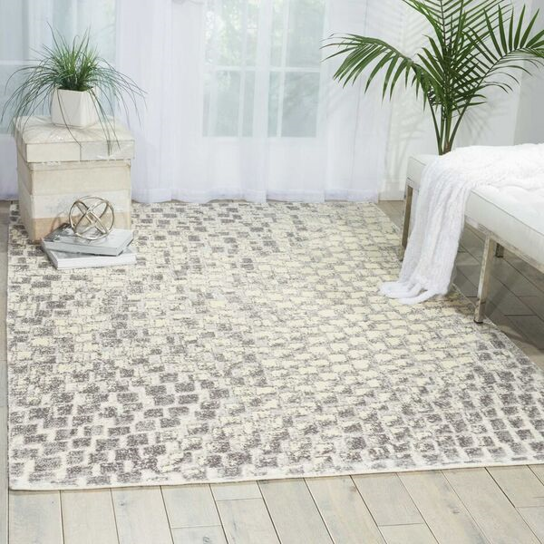 Nourison Clearance Twilight TWI08 Cream Rug