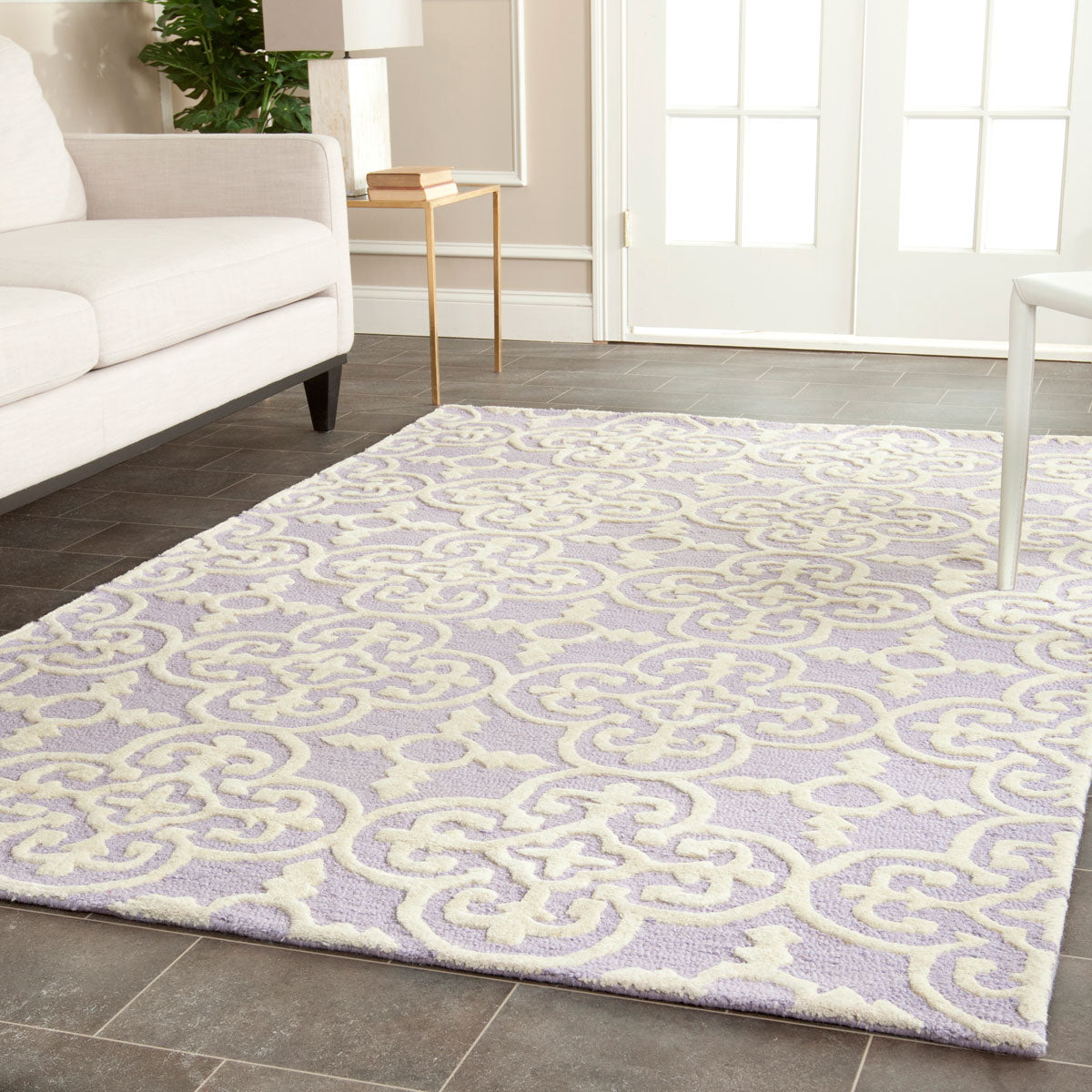 Safavieh Clearance Cambridge CAM133C Lavender Rug