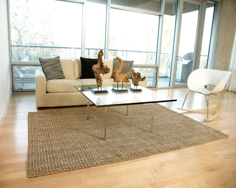 Anji Mountain Bamboo Rug, Co. Jute AMB0323 Gold Rug