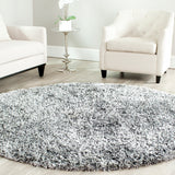 Safavieh Clearance Malibu Shag MLS431S Silver Rug