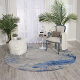 Nourison Twilight TWI22 Blue Rug