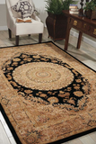 Nourison Nourison 2000 2233 Black Rug