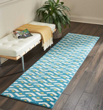 Nourison Clearance Harper DS300 Blue Rug