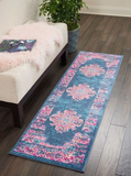 Nourison Sale Passion PSN03 Blue Rug