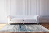 Louis De Poortere Mad Men 8421 Light Grey Rug