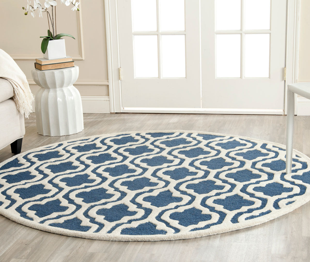 Safavieh Clearance Cambridge CAM132G Navy Rug