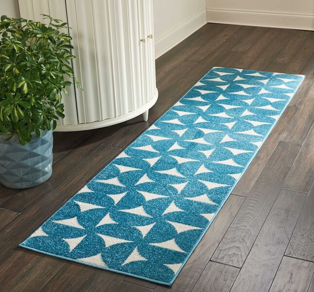 Nourison Clearance Harper DS301 Deep Blue Rug