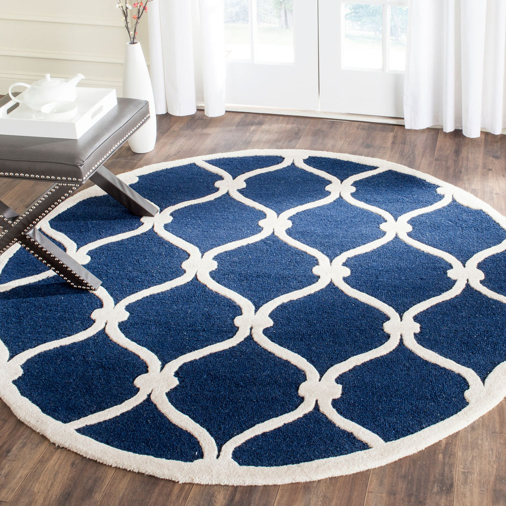 Safavieh Clearance Cambridge CAM710M Navy Rug