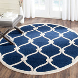 Safavieh Clearance Cambridge CAM710M Navy Rug