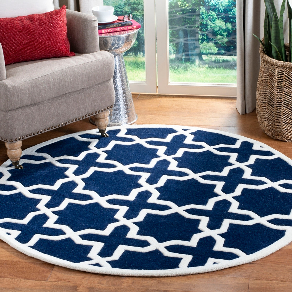 Safavieh Clearance Chatham CHT732C Dark Blue Rug