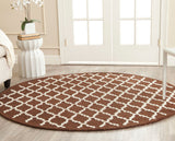 Safavieh Clearance Cambridge CAM137H Dark Brown Rug