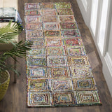 Safavieh Clearance Nantucket NAN608A Creme/Multi Rug