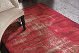 Nourison Clearance Karma KRM01 Red Rug