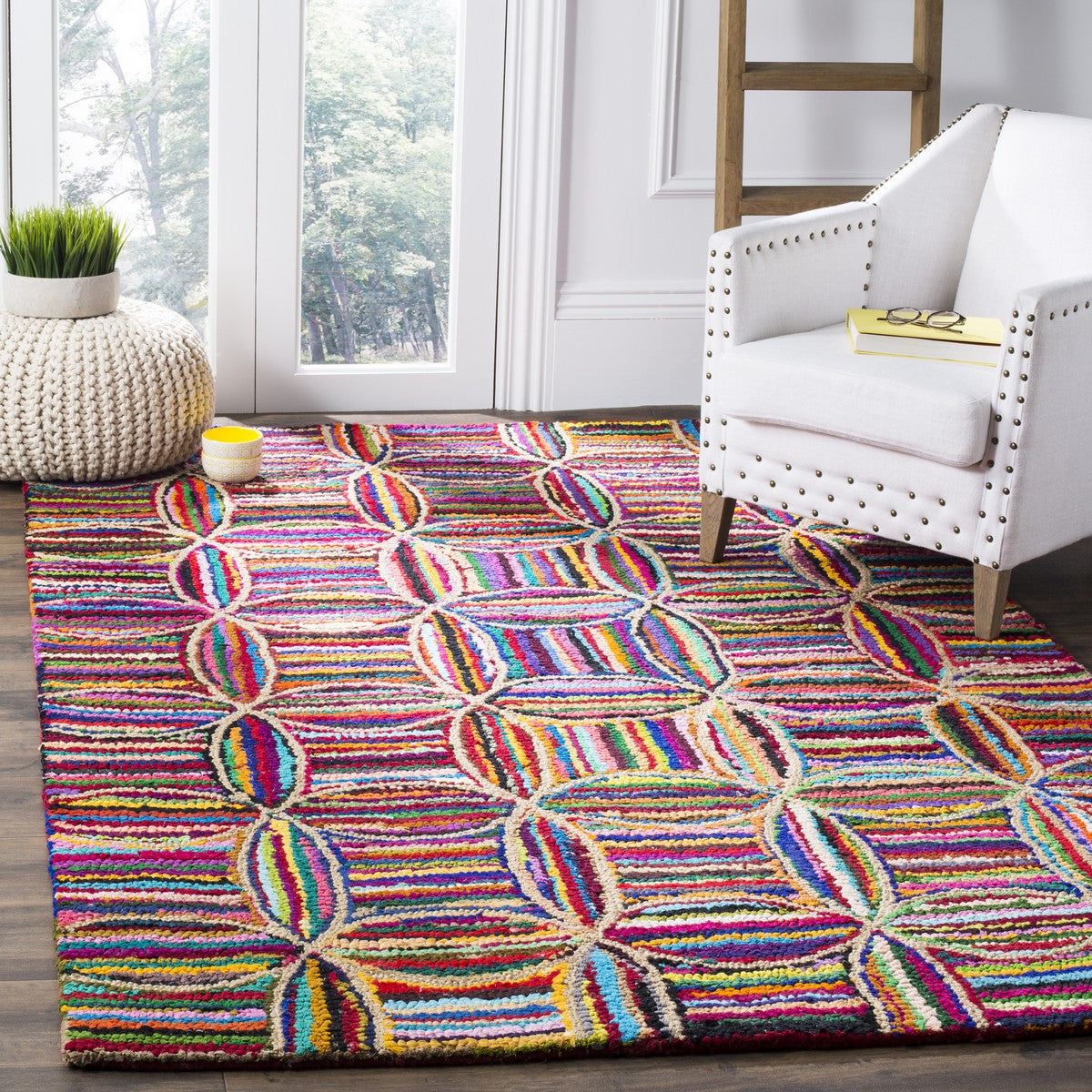 Safavieh Clearance Nantucket NAN441A Multi Rug