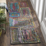 Safavieh Clearance Nantucket NAN609A Charcoal Multi Rug