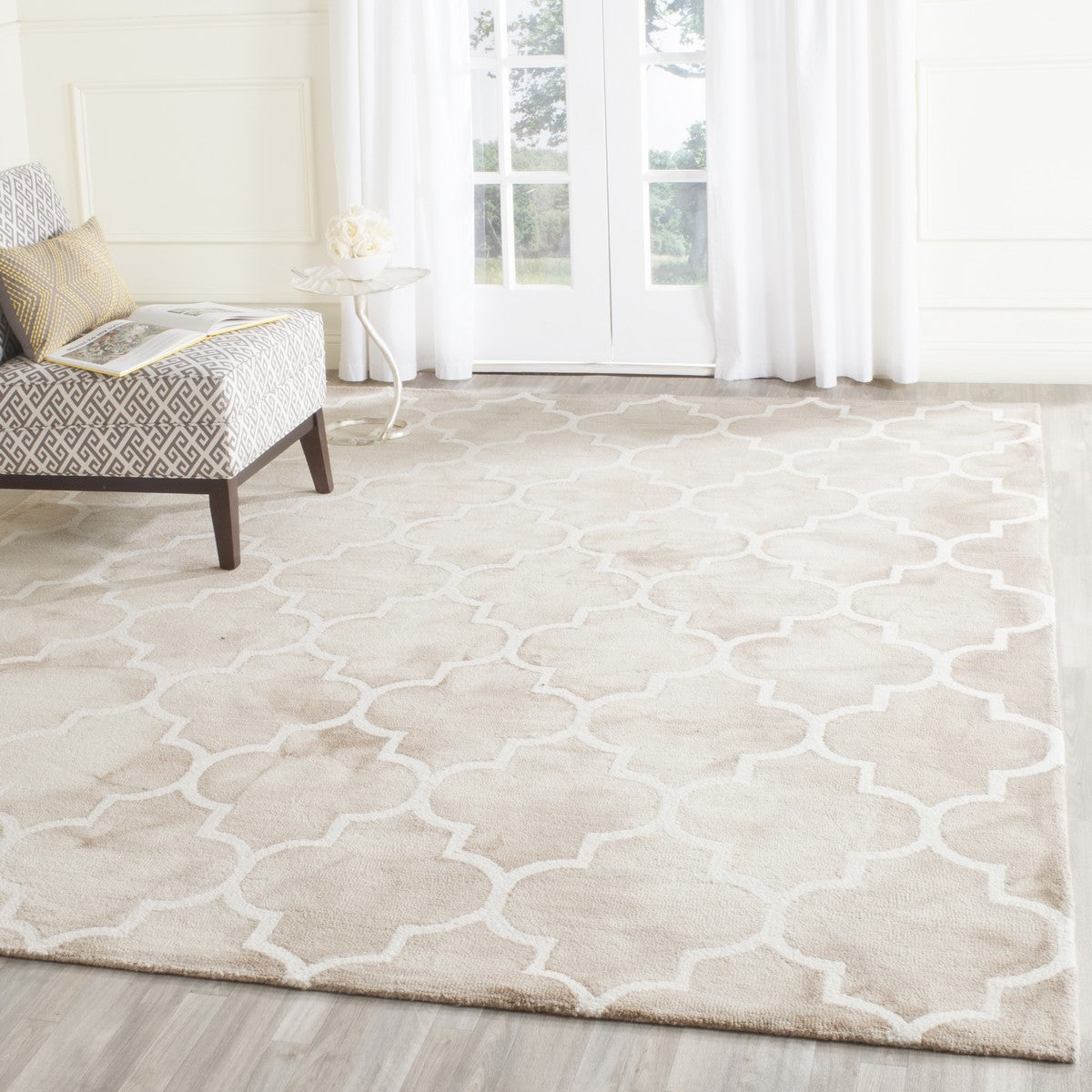 Safavieh Clearance Dip Dye DDY535G Beige Rug