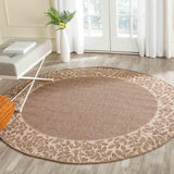 Safavieh Clearance Courtyard CY0727-3009 Brown Rug